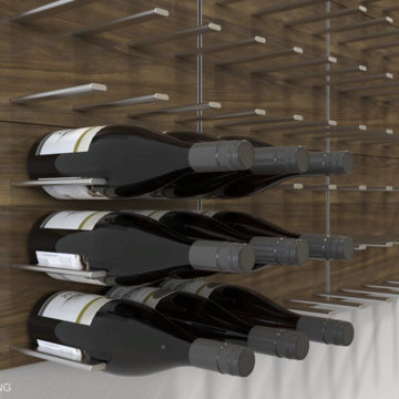 STACT Modular Wall-mounted Wine Rack System - Commercial-grade Design