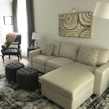 Staging a Vacant Living Room