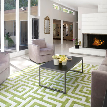 Staging of a home in Holmby Hills