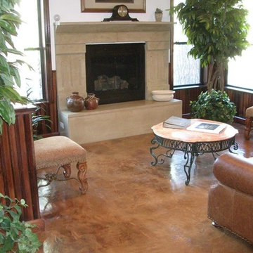 Stained Concrete for Interior Projects