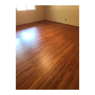 Stained Red Oak Flooring