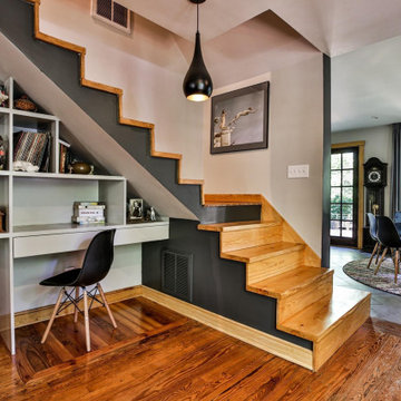Stairs with built ins