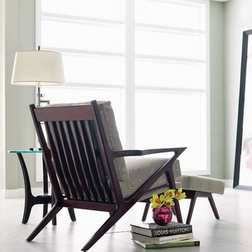 Stickley Elroy Chair & Ottoman