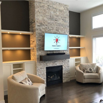 Stittsville Fireplace reno