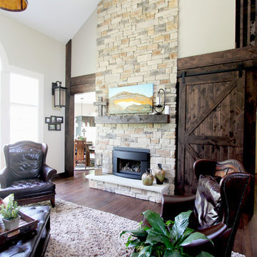 Stone Fireplace ~ Medina, OH