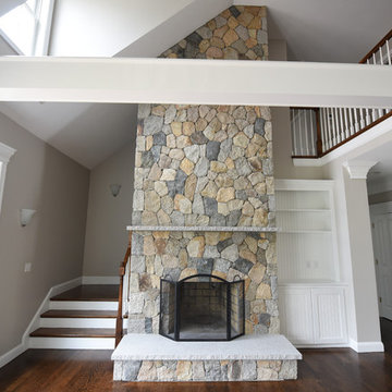 Stone Fireplace - New England Blend (Mosaic)