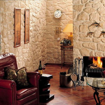 Stone-look rustic wall covering Stone Design Luberon series beige