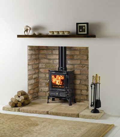 Contemporary Living Room by Feature Fireplaces Harrogate