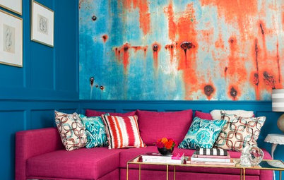 Houzz Tour: Studio Apartment Becomes a Colorful Haven