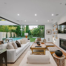 long narrow family room