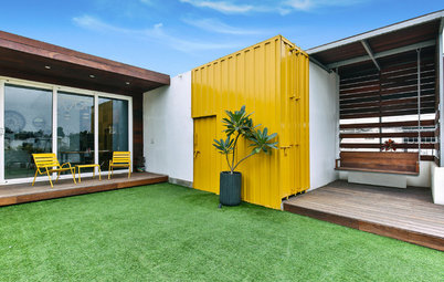 Houzz Tour: Delhi Barsati Redux...With Shipping Container Sheets