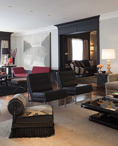 Contemporary Living Room by Studio Marcelo Brito