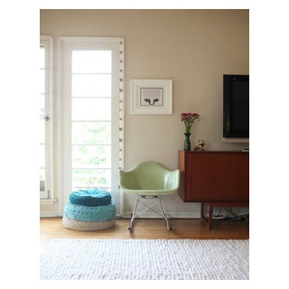 stylish chair next to tv Eclectic Living Room Other Houzz UK