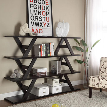 Stylish Display Stand in Cappuccino - $262.77