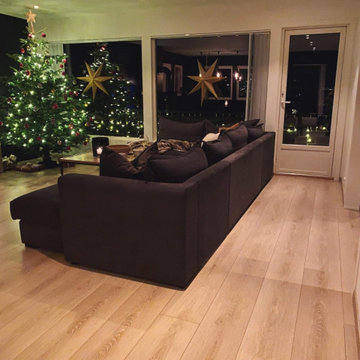 Stylish Open plan living room, London