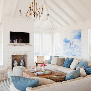 Sullivans Island Seaside Retreat - Living Room