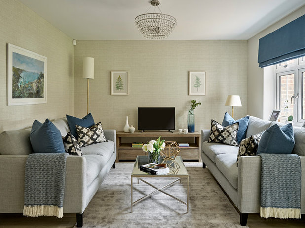 Contemporary Living Room by Bergamot Interiors