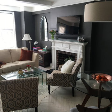 Sutton Place Staging - Living/Dining After