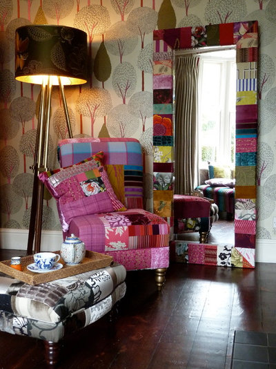 Eclectic Living Room by Suzy Newton