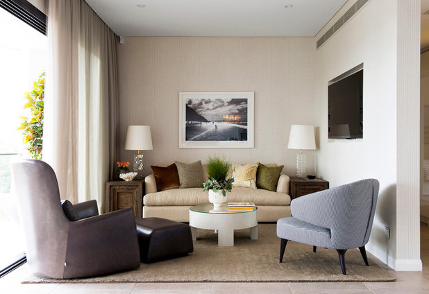 Contemporary Living Room by Matthew Barnes Interior Design