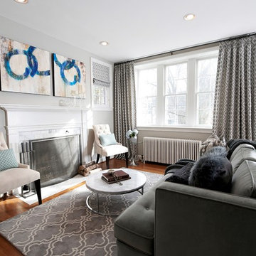 Sweet Sophistication: Living Room