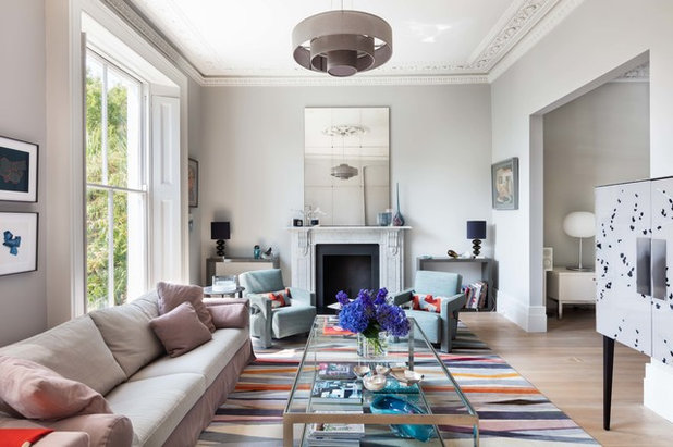 Scandinavian Living Room by Helene Bowden Design