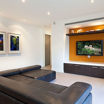 Sydney builders, Chateau - Hunters Hill House - Living Room
