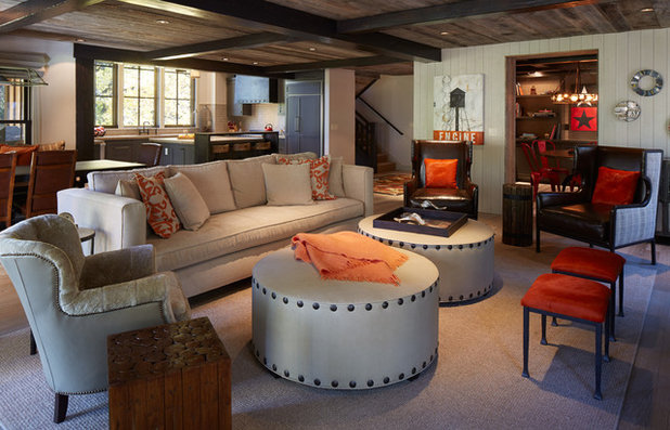 Rustic Living Room by TINEKE TRIGGS