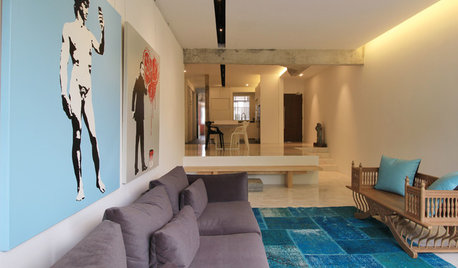 Houzz Tour: This Apartment Brings Light In With More Open Spaces