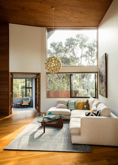 Contemporary Living Room by Megan Edwards Architects