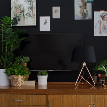 Television & Gallery Wall