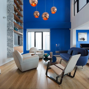 The Blue Penthouse