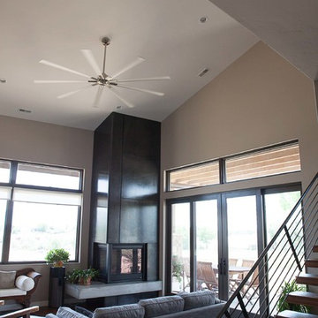 The Bookcliff Modern - Contemporary Vaulted Ceiling