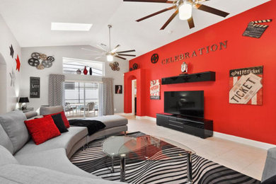 The Celebration Villa - Vacation Home Rental Design Decor Interior with Theme