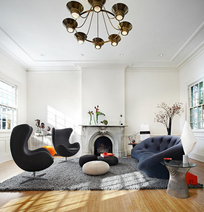 Contemporain Salon Contemporary Living Room