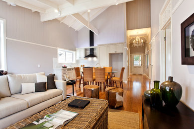 This is an example of a traditional living room in Brisbane.