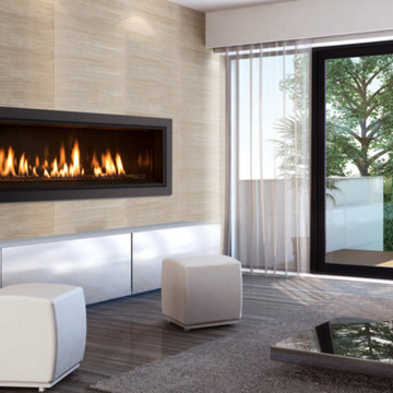 The Enviro C44 Linear Gas Fireplace