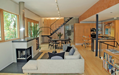 My Houzz: Industrial-Edged Comfort in Pittsburgh