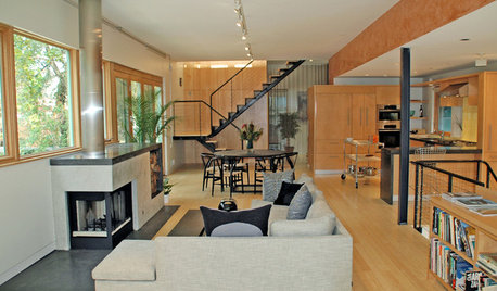My Houzz: Industrial-Edged Comfort in Pittsburgh