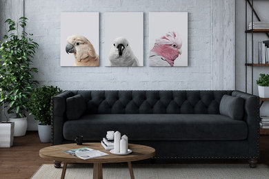 The Flock Triptych Set of 3