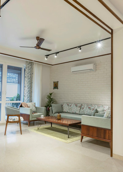 Contemporary Living Room by Intrigue Designs Studio + Lab