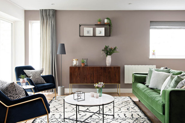 Contemporary Living Room by Studio Morton