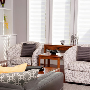 The Greens -Allure  window treatments, Window Treatments by Interior Style by Ka
