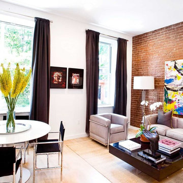 The GREYSTON House - Manhattan Harlem Brownstone Living Room