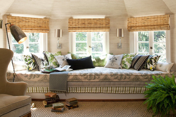 Contemporary Living Room by Lauren Liess Interiors