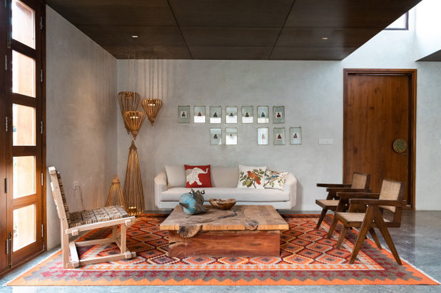 Contemporary Living Room by Sona Reddy Studio