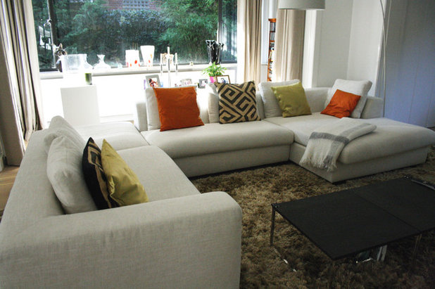 Contemporary Living Room by Holly Marder