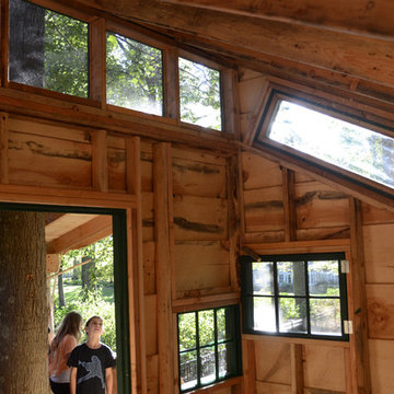 the Jolley Boys tree house in St. Albans, Vt.