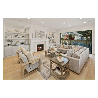 The Kelso - Farmhouse - Living Room - Seattle - by JayMarc Homes | Houzz