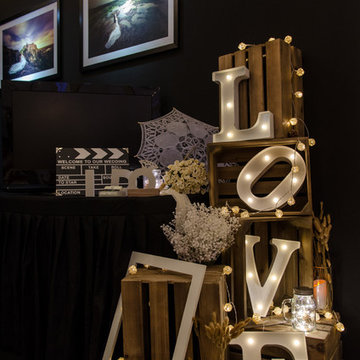 The Luminari Wedding Booth